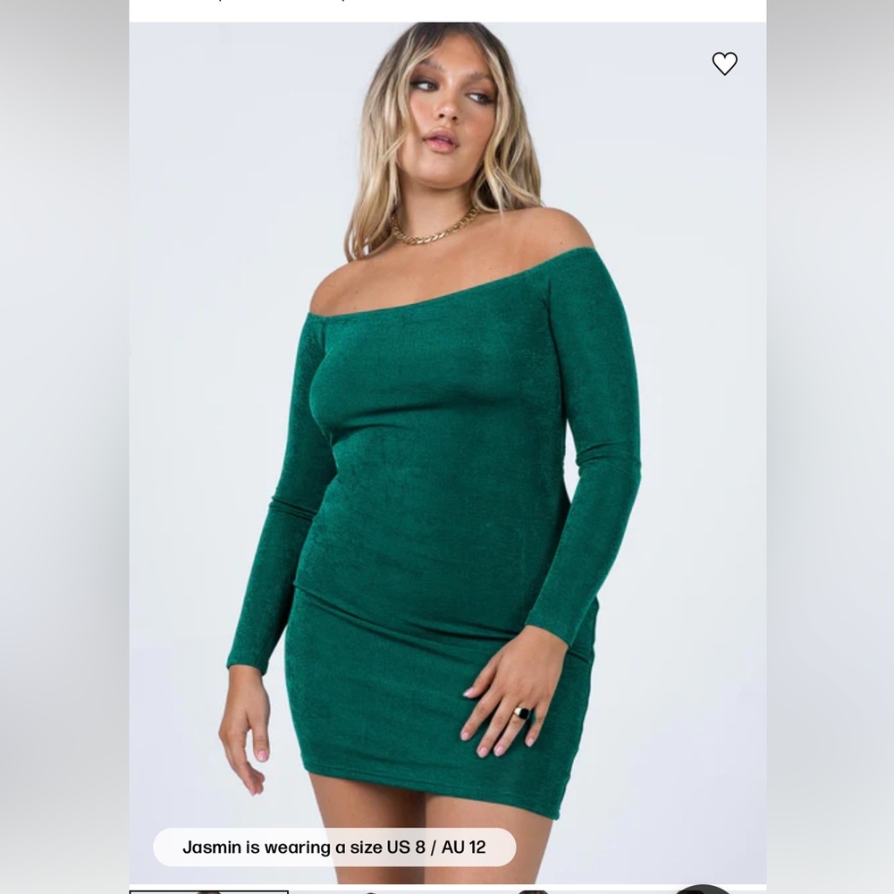 Princess Polly Estelle Long Sleeve Mini Dress